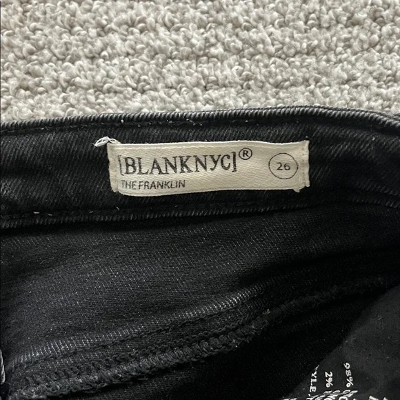 Blank NYC The Franklin Ribcage Wide Leg Jeans - Picture 2 of 6